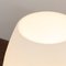 Lampe Champignon en Verre de Murano Satiné Blanc de Giesse Milan, Italie 9