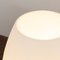 Mushroom Lamp in White Satin Murano Glass from Giesse Milan, Italy 9