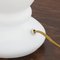 Mushroom Lamp in White Satin Murano Glass from Giesse Milan, Italy, Image 7