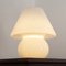 Lámpara hongo de filigrana blanca de cristal de Murano, Italia, Imagen 9