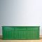 Industrial French Solid Green Pine Shop Counter with 9 Drawers, 1920s, Image 5