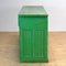 Industrial French Solid Green Pine Shop Counter with 9 Drawers, 1920s, Image 6