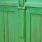 Industrial French Solid Green Pine Shop Counter with 9 Drawers, 1920s, Image 4