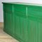 Industrial French Solid Green Pine Shop Counter with 9 Drawers, 1920s 14