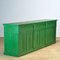 Industrial French Solid Green Pine Shop Counter with 9 Drawers, 1920s, Image 2