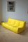 Gelbes 2-Sitzer Togo Sofa aus Mikrofaser von Michel Ducaroy für Ligne Roset 3