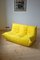 Mid-Century Yellow Togo 2-Seat Sofa by Michel Ducaroy for Ligne Roset, 1970s 1