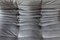 Set of Grey Velvet Togo Pouf and 2-Seat Sofa by Michel Ducaroy for Ligne Roset, Image 2