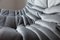 Pouf Togo in velluto grigio di Michel Ducaroy per Ligne Roset, set di 2, Immagine 3