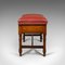 Tabouret ou Banc de Piano Victorien Antique, Angleterre, 1880s 5