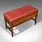 Tabouret ou Banc de Piano Victorien Antique, Angleterre, 1880s 7