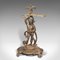 Vintage Italian Brass Decorative Stick Stand or Hall Rack with Male Figure, 1940s 2