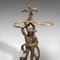 Vintage Italian Brass Decorative Stick Stand or Hall Rack with Male Figure, 1940s, Image 7