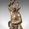 Vintage Italian Brass Decorative Stick Stand or Hall Rack with Male Figure, 1940s 9