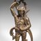 Vintage Italian Brass Decorative Stick Stand or Hall Rack with Male Figure, 1940s 8
