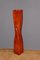 Vintage Orange Fiberglass Floor Lamp 2