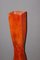 Orange Vintage Vintage Fiberglas Stehlampe 6