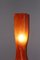 Vintage Orange Fiberglass Floor Lamp 9