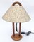 Mid-Century Modern Wooden Table Lamp, Image 2