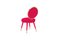 Red Graceful Chair by Royal Stranger, Set of 4, Image 4