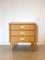 Wood and Wicker Bedside Chest of Drawers, 1970s, Image 3