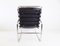 Bauhaus Leather Chair & Ottoman in the Style of Marcel Breuer, Set of 2 7