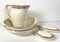 Art Deco Ceramic Washing Set by Nimy for Imperiale & Royale, 1920s, Set of 4 1