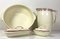 Art Deco Ceramic Washing Set by Nimy for Imperiale & Royale, 1920s, Set of 4 4