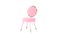 Pinker Graceful Stuhl von Royal Stranger 1