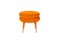 Orange Marshmallow Stool by Royal Stranger 2