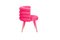 Fuschia Marshmallow Chair by Royal Stranger, Image 4