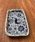 Vintage Greek Nassos Blue Handmade Ceramic Ashtray with Deer and Flower Ornament from Rodos Ceramics, Image 5