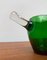 Grüne Mid-Century Sarvituoppi Glasschale mit Griff von Sirkku Kumela-Lehtonen für Kumela, Finnland, 1960er 16