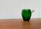 Grüne Mid-Century Sarvituoppi Glasschale mit Griff von Sirkku Kumela-Lehtonen für Kumela, Finnland, 1960er 10