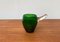 Mid-Century Green Glass Sarvituoppi Bowl with Handle by Sirkku Kumela-Lehtonen for Kumela, Finland, 1960s 3
