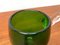 Mid-Century Green Glass Sarvituoppi Bowl with Handle by Sirkku Kumela-Lehtonen for Kumela, Finland, 1960s 14