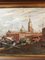 Paysage de Venise, 1800s, Huile sur Toile, Encadrée 5