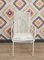 Spaghetti Garden Chair with High Back in White, 1960s 7