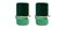 Green Lipstick Barstool by Royal Stranger, Set of 2 1