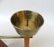 Scandinavian Teak & Brass 5-Fold Candleholder, 1960s 19