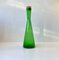 Mid-Century Green Glass Decanter by Per Lütken for Holmegaard, 1960s 4