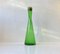 Mid-Century Green Glass Decanter by Per Lütken for Holmegaard, 1960s 1