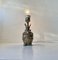 Vintage King Toad Table Lamp in Brass, Image 1