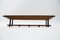 Skandinavische Mid-Century Garderobe aus Teak & Messing, 1960er 3