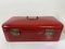 Bread Box in Enamelled Red, 1950s, Image 1