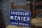 Enameled Chocolat Menier Sign, 1920s 4