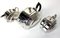 Art Deco Silver-Plated Coffee Set, Set of 3 6