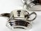 Art Deco Silver-Plated Coffee Set, Set of 3 11