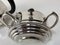 Art Deco Silver-Plated Coffee Set, Set of 3 10