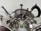 Art Deco Silver-Plated Coffee Set, Set of 3 8
